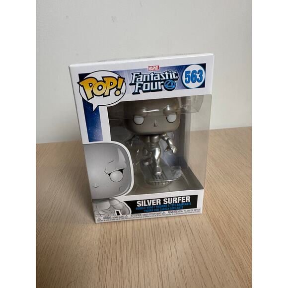 Funko Toys Fantastic Four Silver Surfer Funko Pop 563 New Poshmark Funko Toys Fantastic Four Silver Surfer Funko Pop 563 New Poshmark